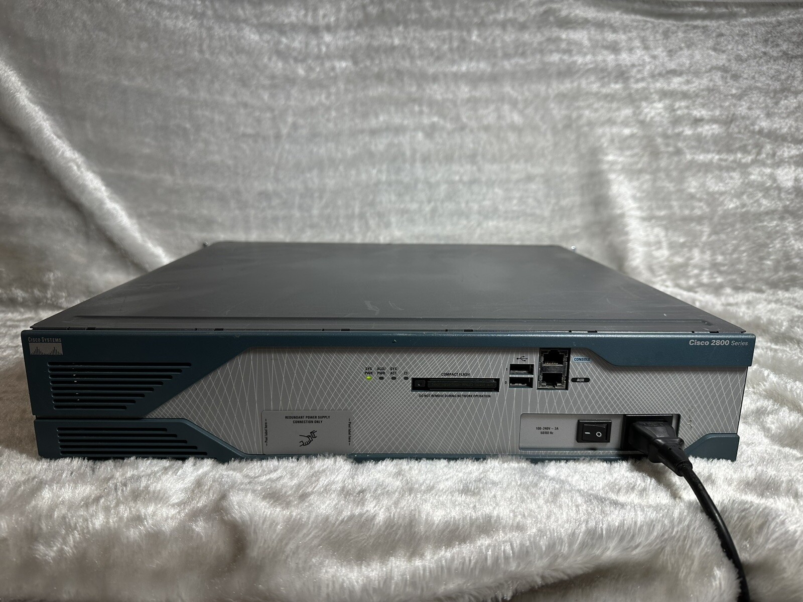 Cisco 2851 Gigabit Integrated Services Router CISCO2851 – Used Networking