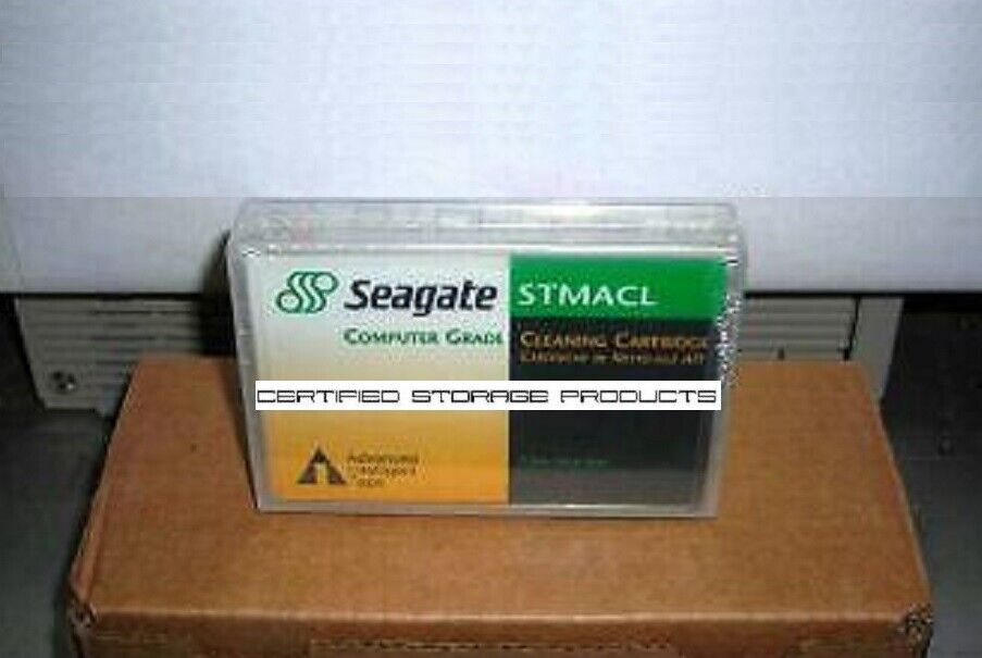 NEW 1/PK SEAGATE AIT 7.5m 8mm Tape Head Cleaning Cartridge CC STMACL
