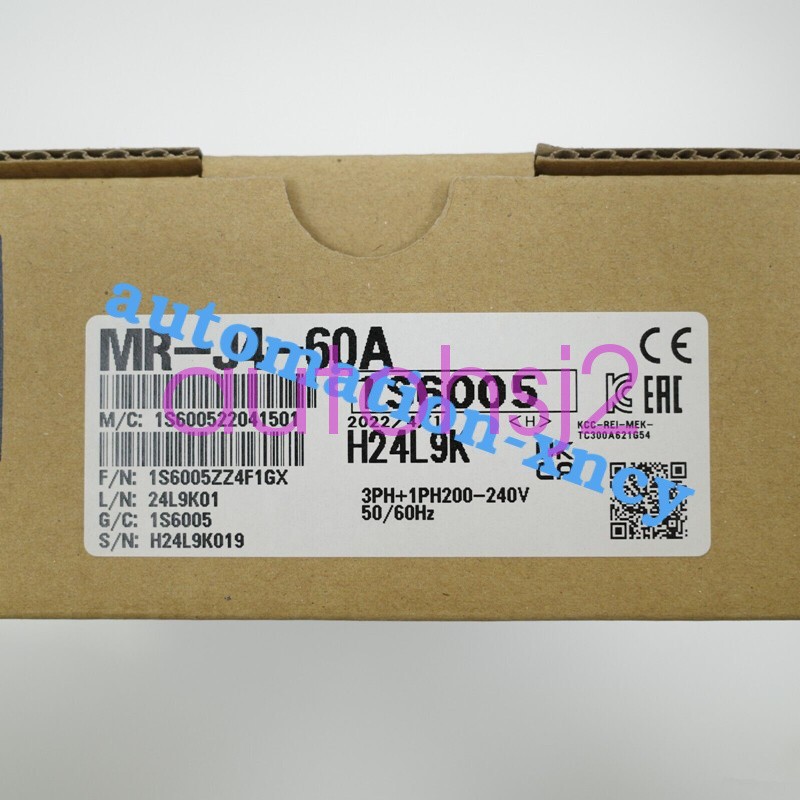 1PC New Mitsubishi MR-J4-60A Servo Drive In Box Expedited Shipping
