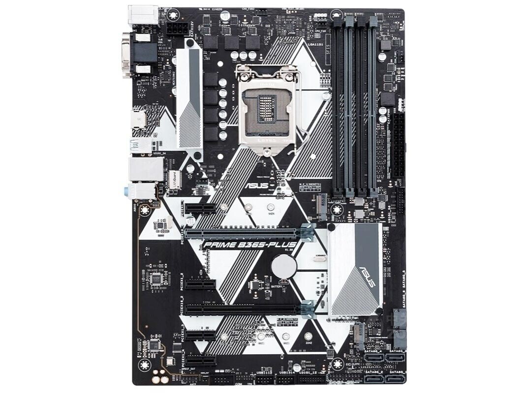 For ASUS PRIME B365-PLUS motherboard LGA1151 4*DDR4 64G HDMI+DVI ATX Tested ok
