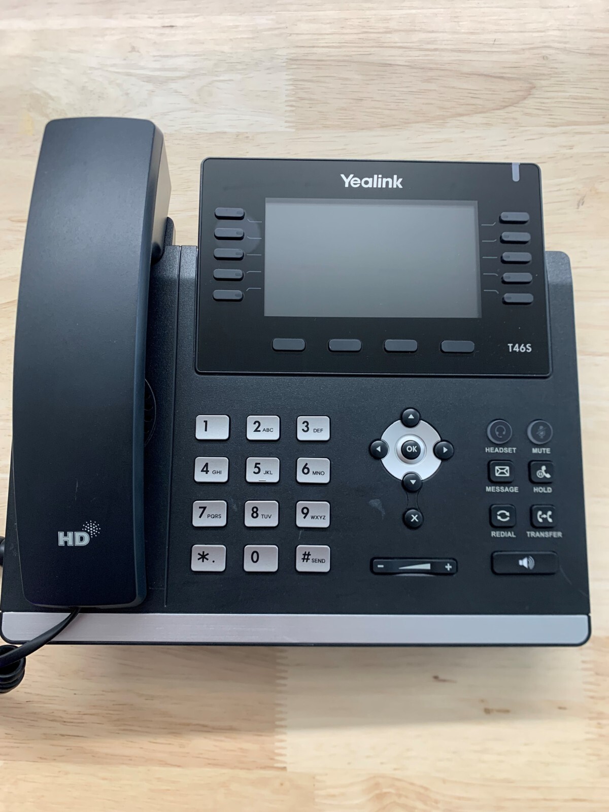 Yealink SIP-T46S Gigabit HD IP Phone - Likenew   Price Is For ONE Phone 