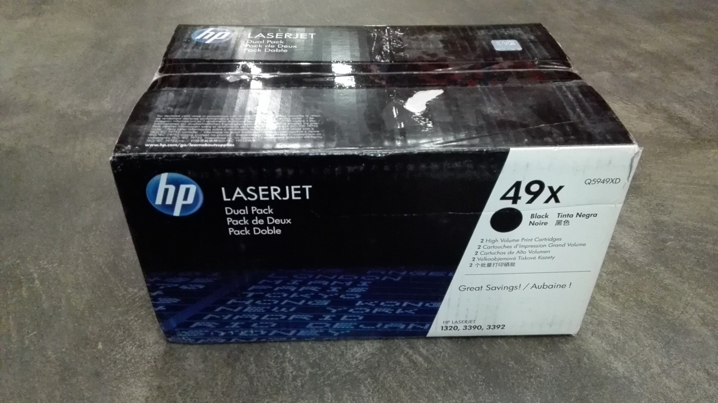 HP Q5949XD, Black Toner Ctg 49X for HP LaserJet 1160