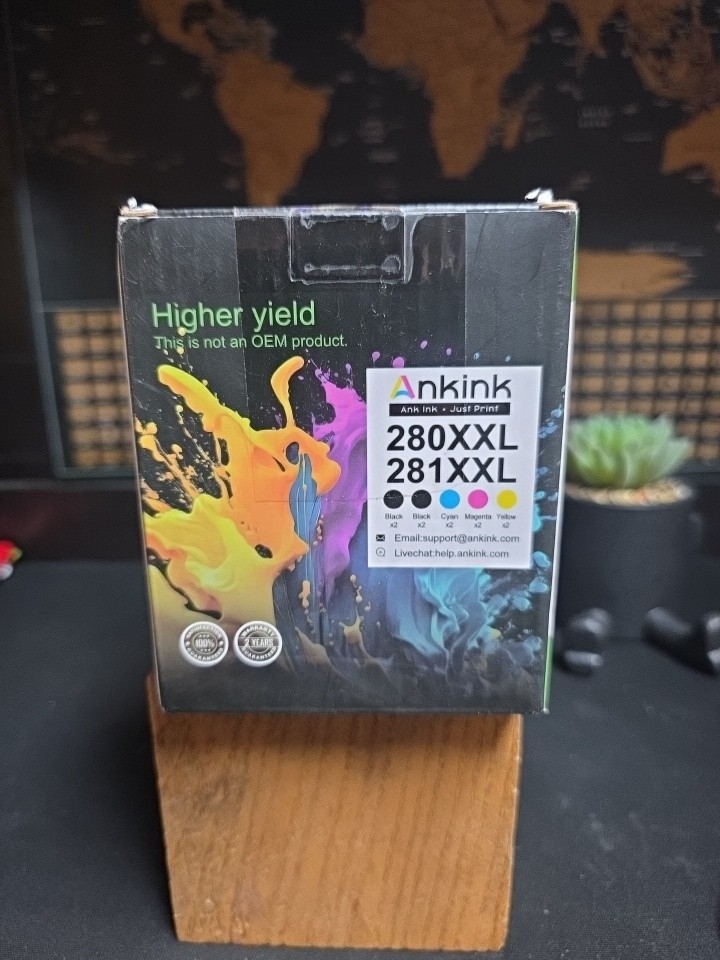 Ankink 280xxl 281xxl Ink Cartridge Replacement for Canon 280 281 - Open Box