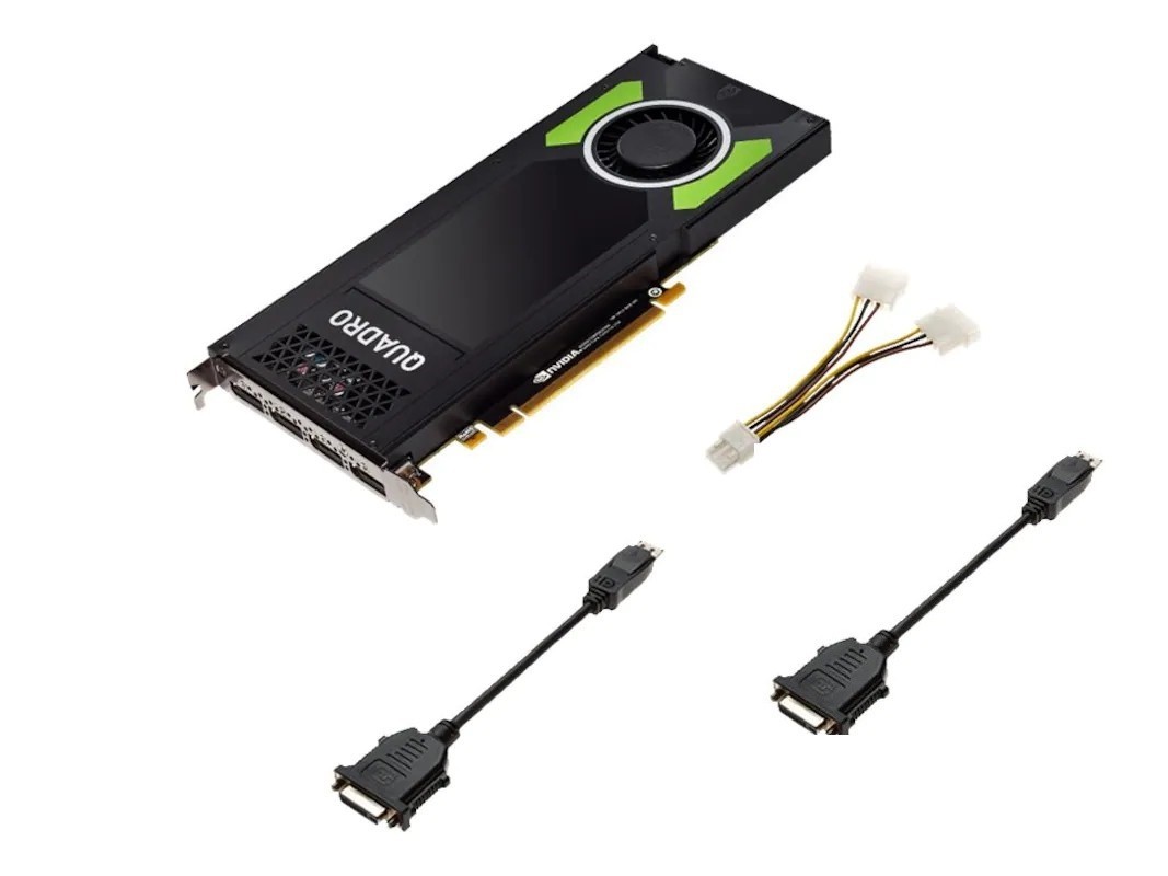 Open Box 8GB Dell Quadro P4000 4x DP PCI-E x16 Graphics Card 490-BDXP