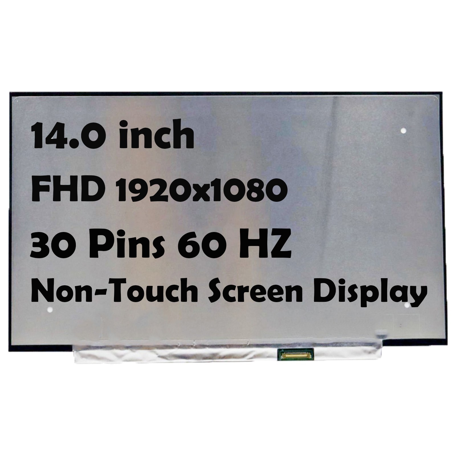 14" N140HGA-EA1 REV.C5 1920x1080 30Pins 60 HZ LCD Non-Touch Screen Display Panel
