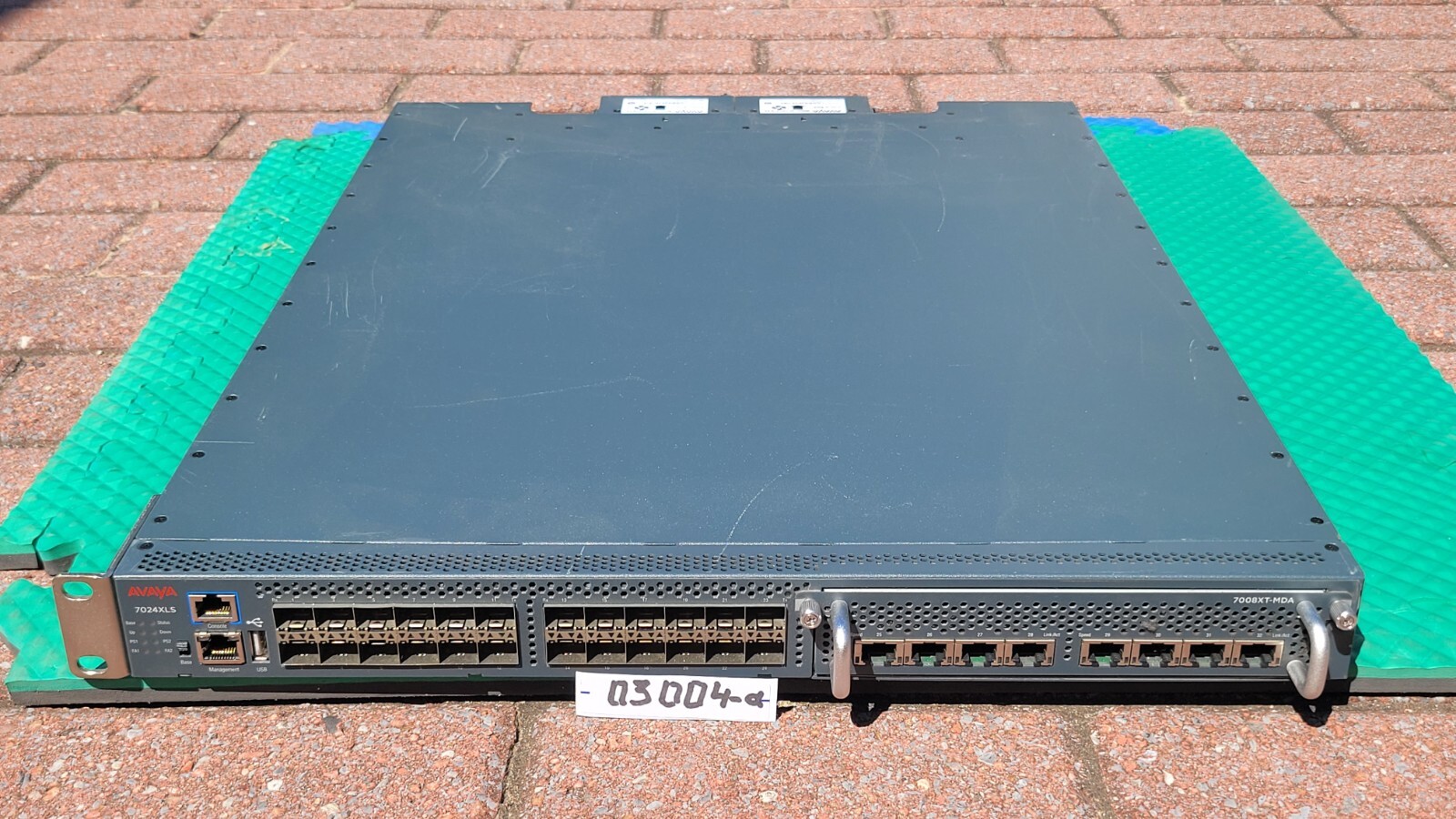Avaya AL700001X-E6  VSP 7024XT 24 10GTX Base UNIT & SW +Dual PSU