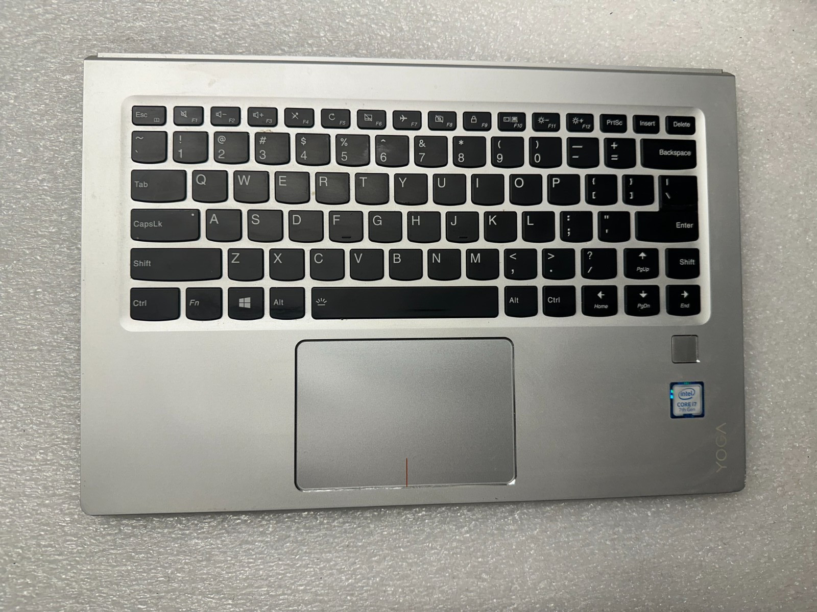 Lenovo Yoga 910-13IKB palmrest touch pad keyboard 5CB0M35092