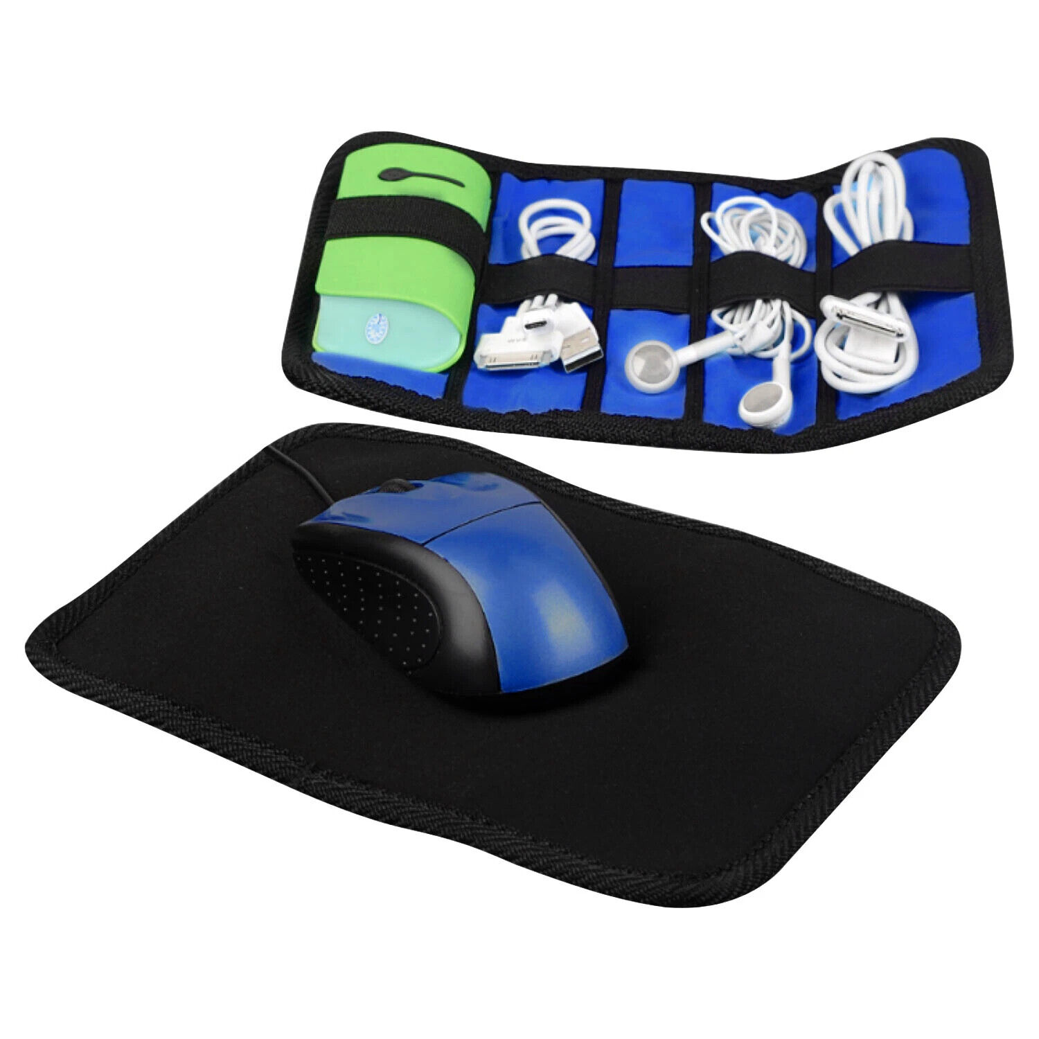 Portable Mouse Pad Case Combo
