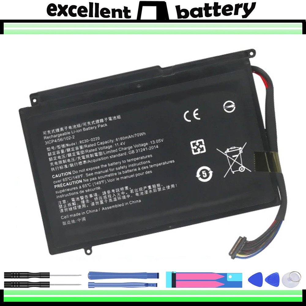  RC30-0220 Battery For Razer Blade Pro 17 RTX RZ09-03148 RZ09-02876 02878