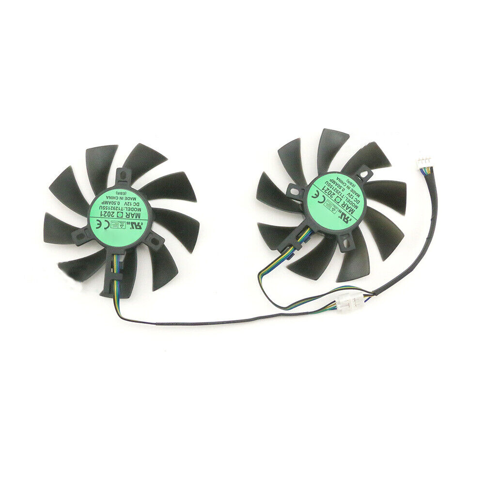 Qty:1pc Graphics Card Cooling fan For RX580 570 Phantom Gaming M2