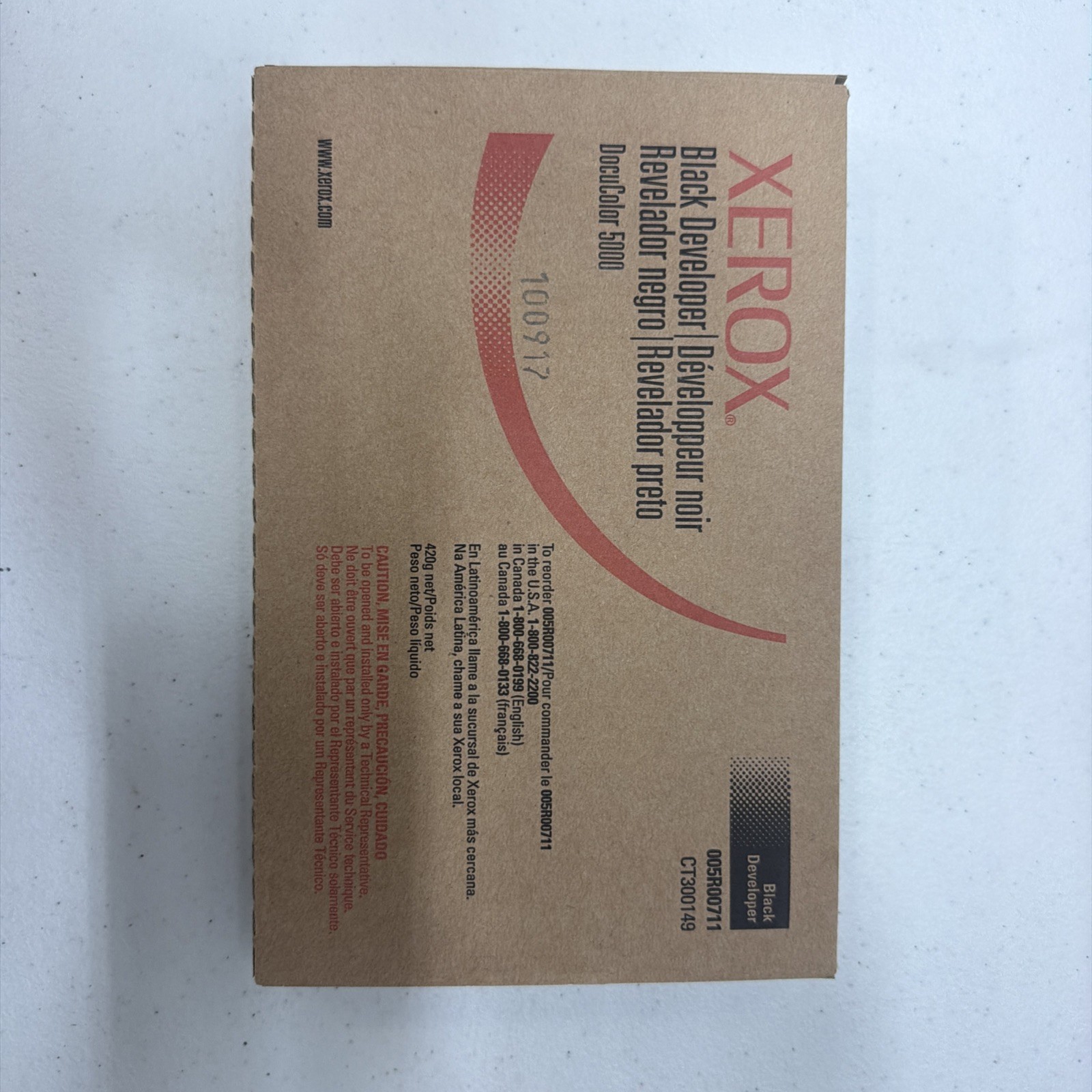 Xerox Black Developer 005R00711