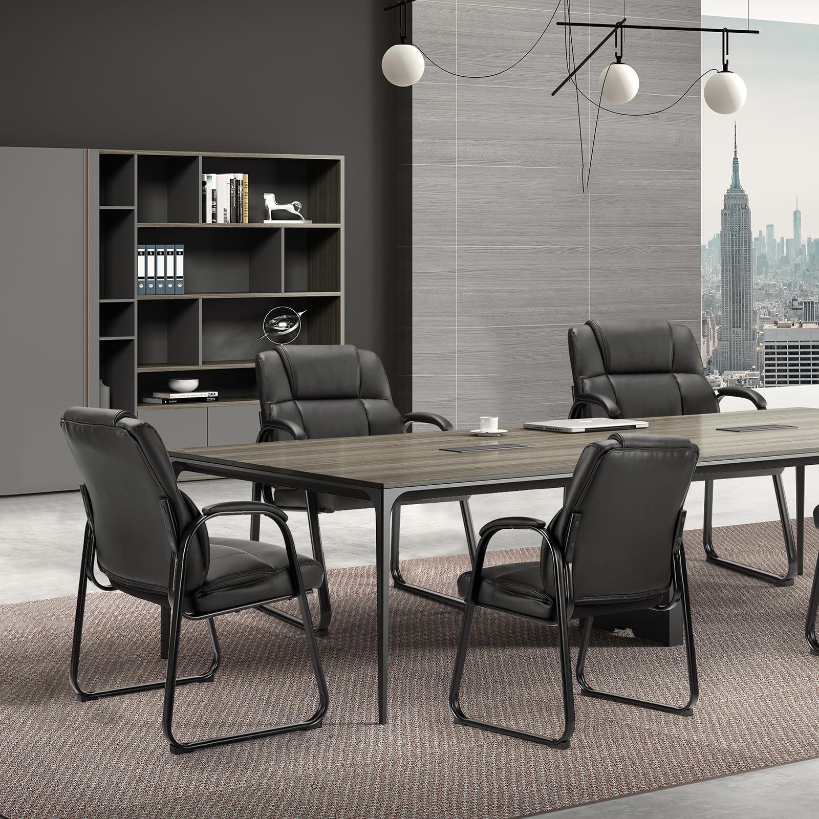 Waiting Room Chairs Set of 4 Office Guest Reception Sweetcrispy