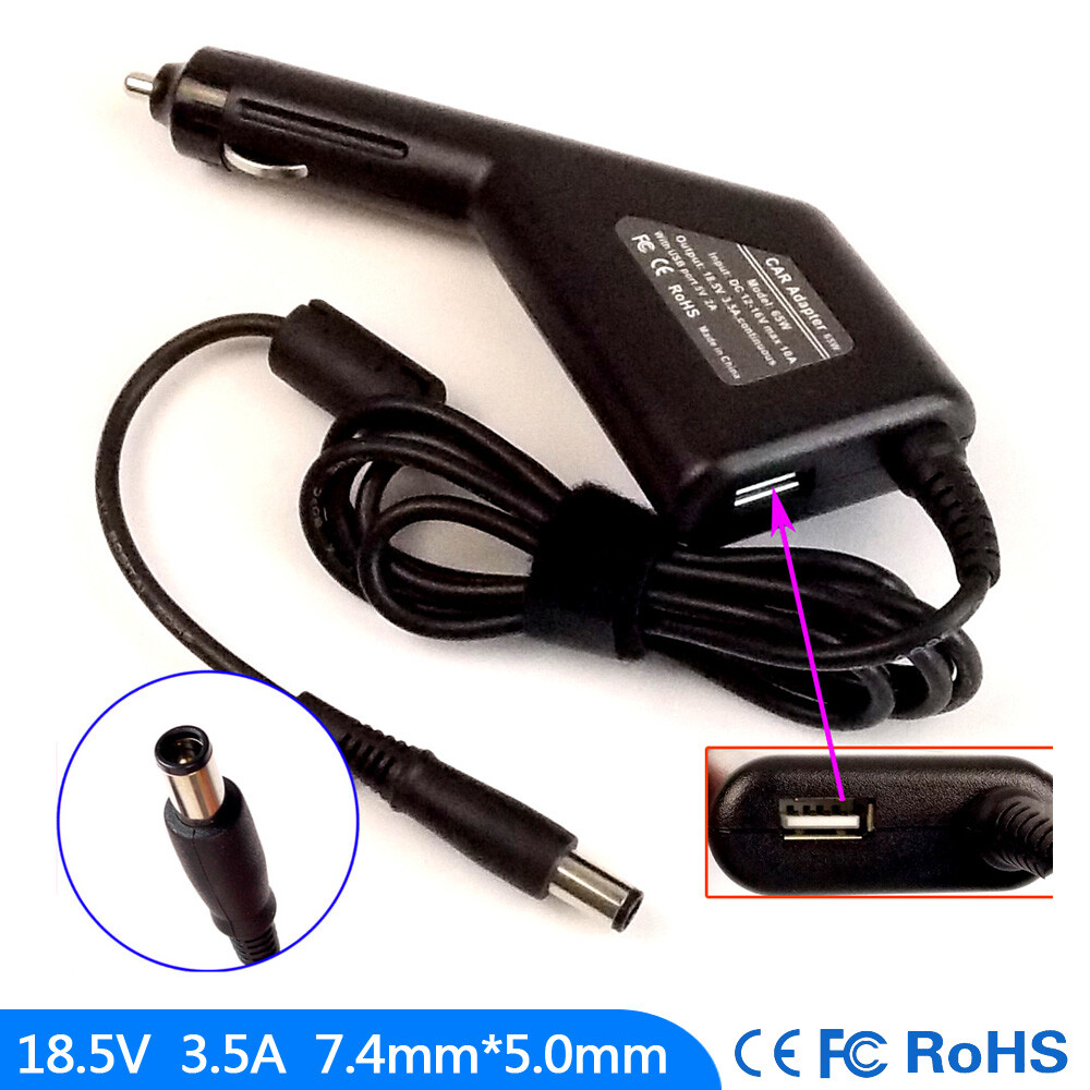Laptop Car Charger For HP 2000-2C40CA 2000-2C60CA 2000-2D01TU 2000-2D70DX