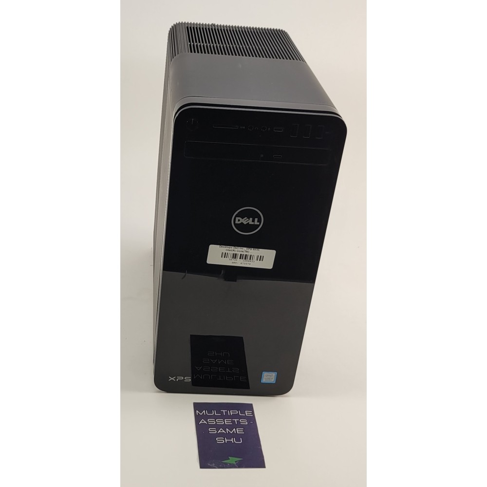 Dell XPS 8930 Desktop i7-8700 - 16GB DDR4 - 256GB SSD