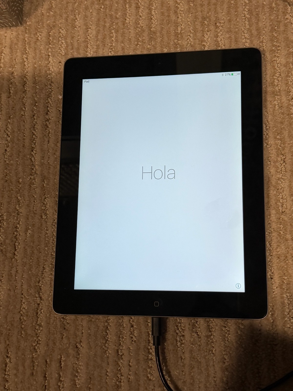 Apple iPad 4th Generation Tablet A1458 16GB - Outstanding Condition Tested Works