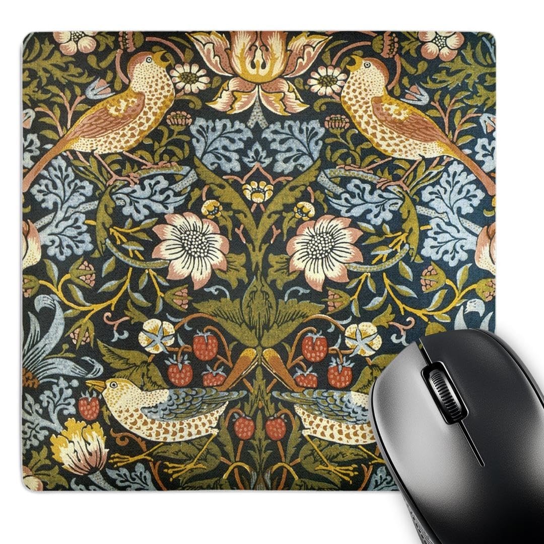 3Drose William Morris Strawberry - Pad 8 By 8 Inches Mp2193901 Mp_219390_1
