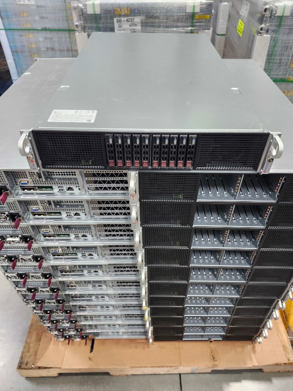 Supermicro SYS-2029GP-TR 2U 6x GPU Server 2x Gold 6134 16-Core 3.2GHz 32GB RAM