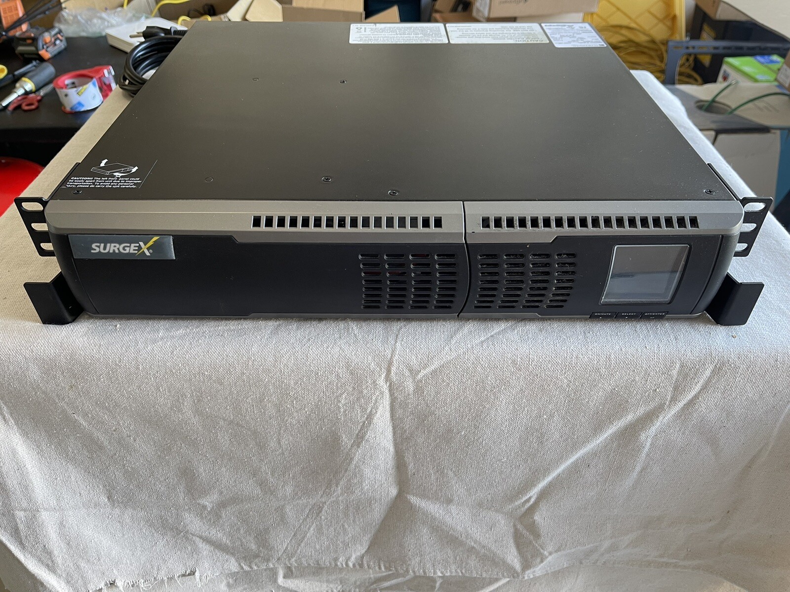 SURGEX UPS-1000-OL 2U Stand-Alone Online Battery Backup (1000VA)
