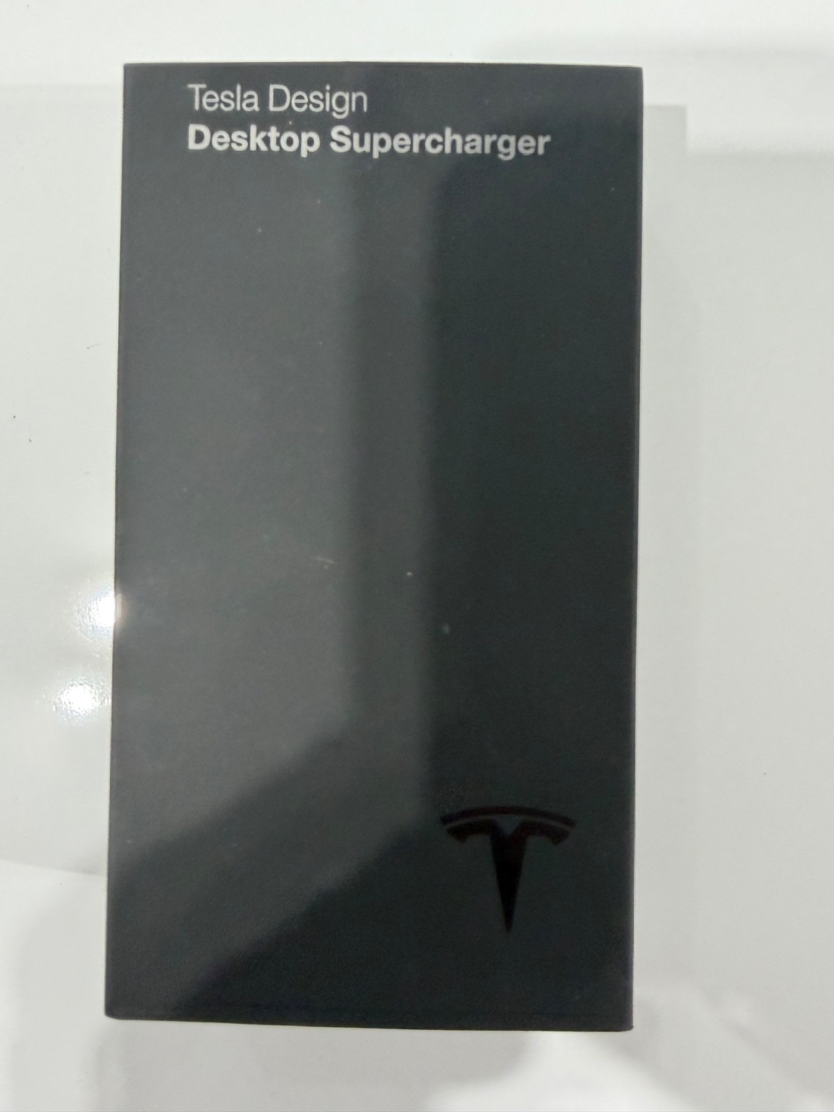 Tesla Desktop Supercharger OEM official NEW in box - White