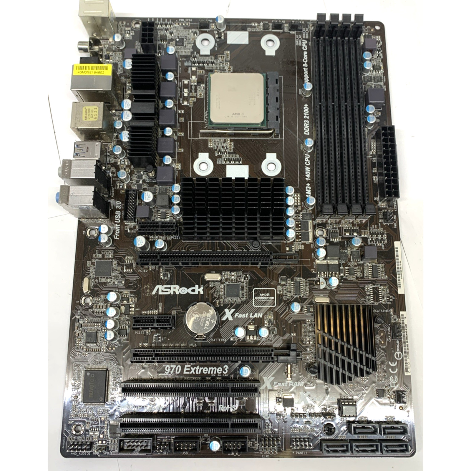 ASRock 970 Extreme3 R2.0 AMD 970 ATX Mainboard Sockel AM3+ + FX6300 CPU