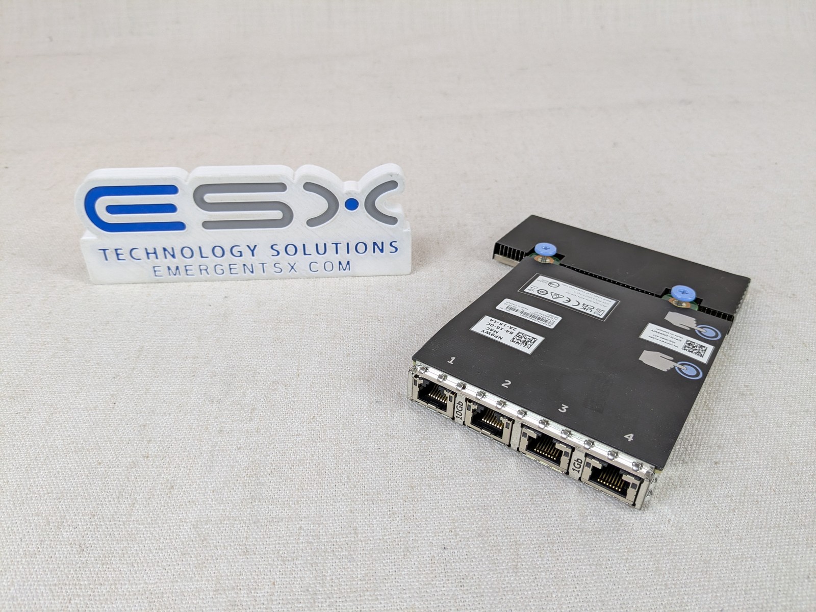 Dell NP9WY Broadcom 57416 2x GbE, 2x 10GbE RJ45 Network Daughter Card