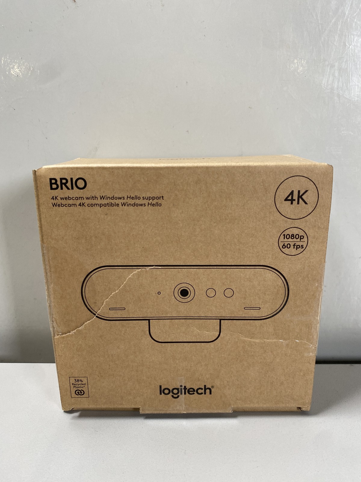 Logitech Brio Ultra HD Pro 4096 x 2160 Business Webcam w/ RightLight 3