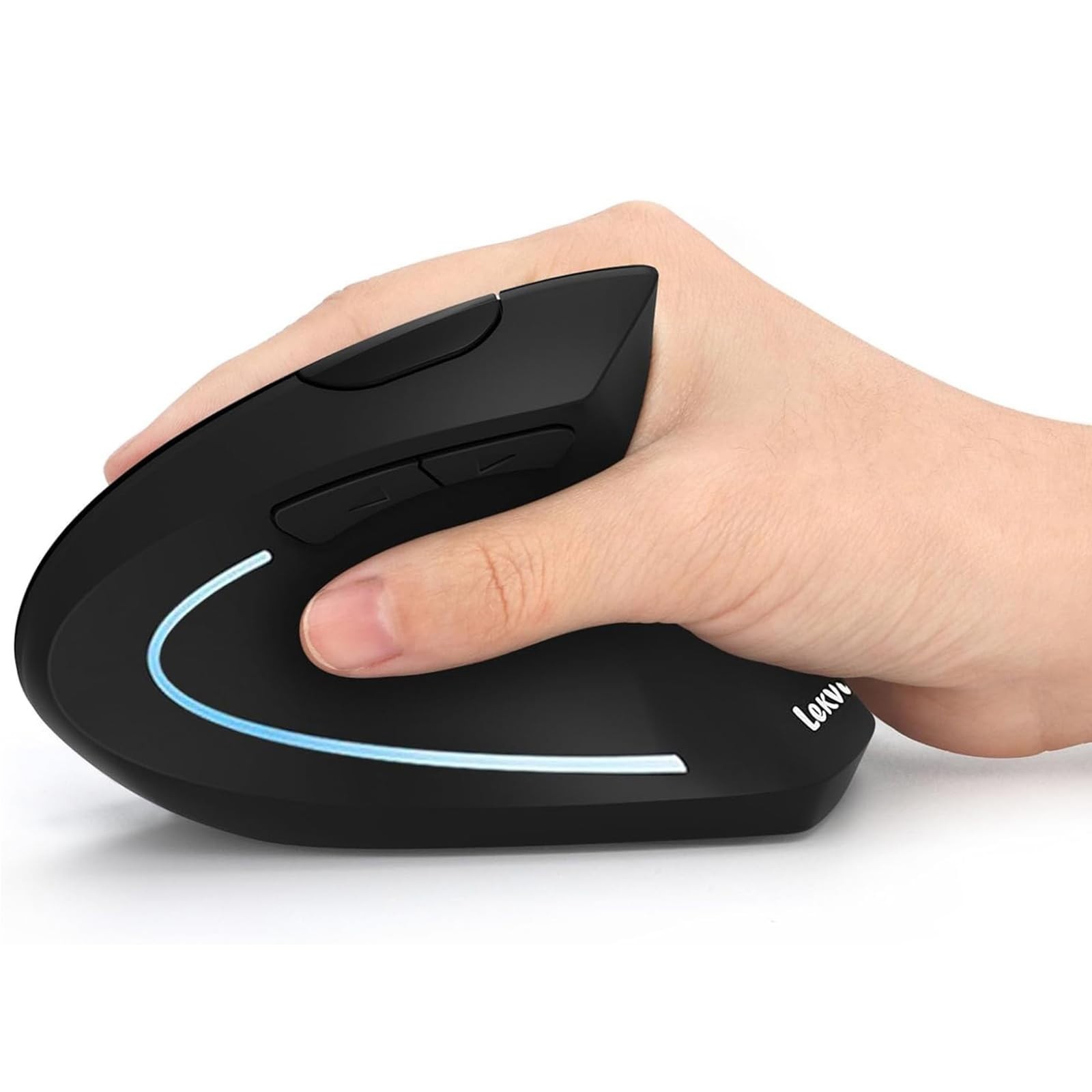 Ergonomic Mouse, LEKVEY Vertical Wireless Mouse - Rechargeable 2.4G Optical Vert