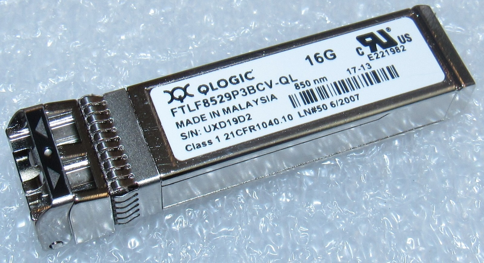 QLogic Original FTLF8529P3BCV-QL 16GB SW SFP+ 850Nm Optical Transceiver