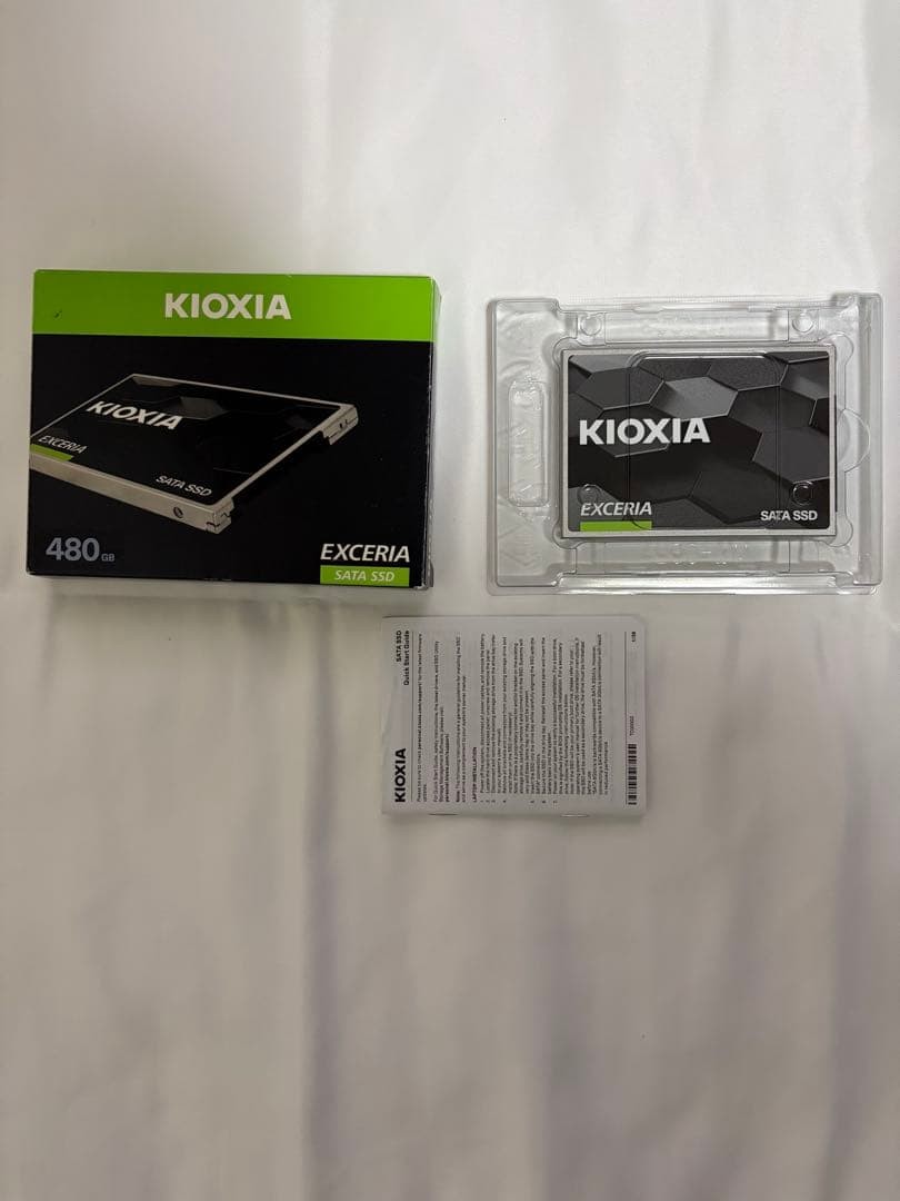 KIOXIA EXCERIA SATA SSD 480GB 2.5 Inch SATA Interface Tested