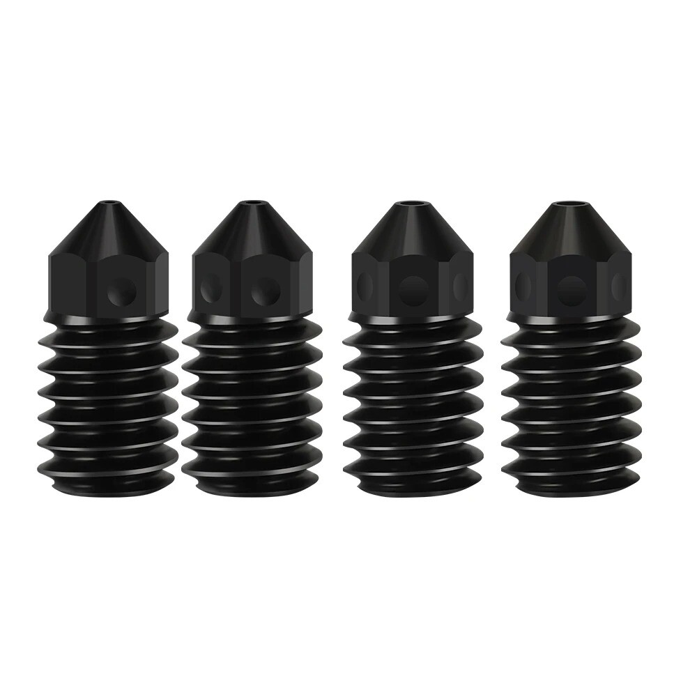 Hardened Steel Nozzles For Bambu Lab A1/A1 Mini 0.2 0.4 0.6 0.8mm 3D Printer
