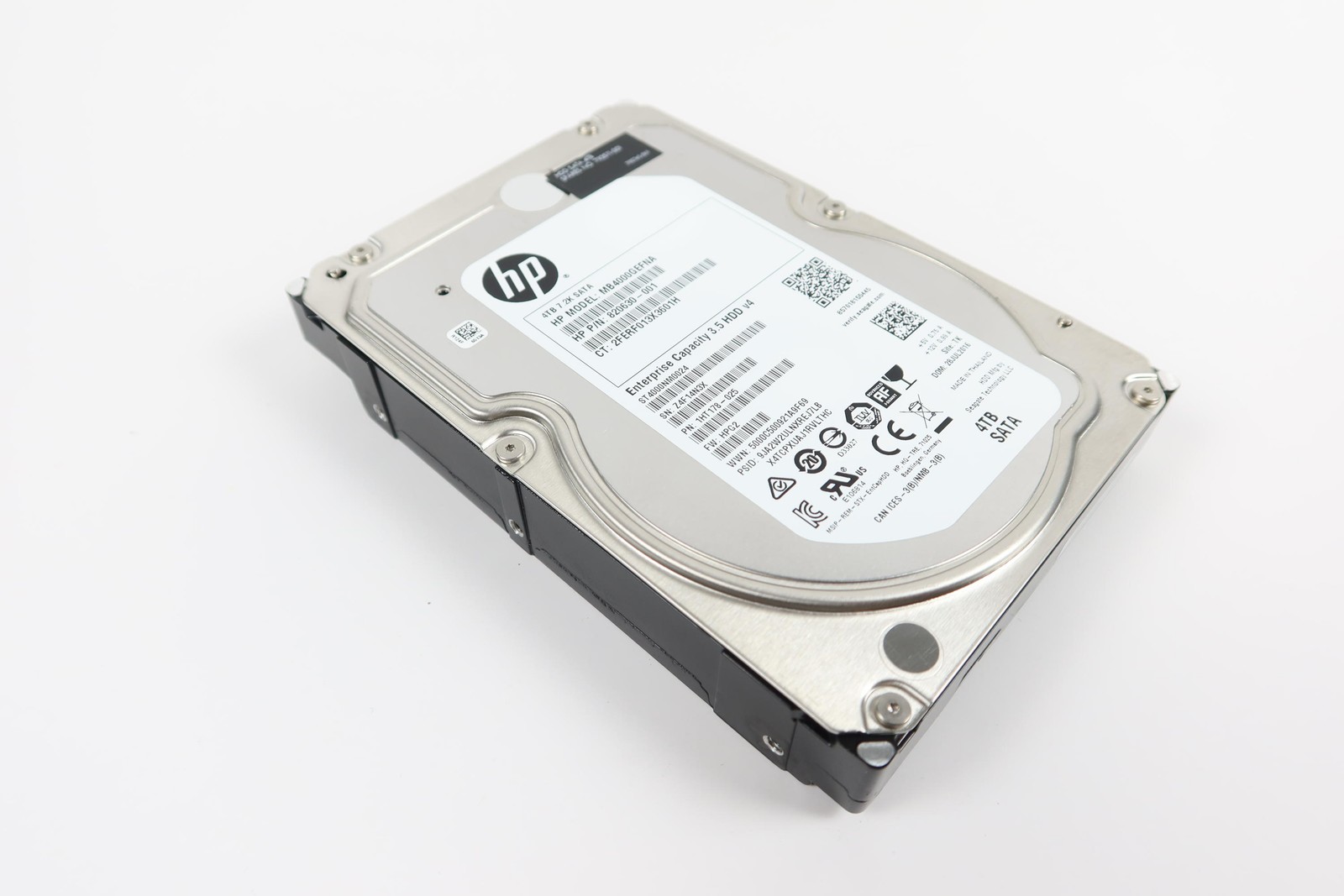 MB4000GEFNA HPE Seagate ST4000NM0024 4TB 7.2K SATA 3.5" HDD