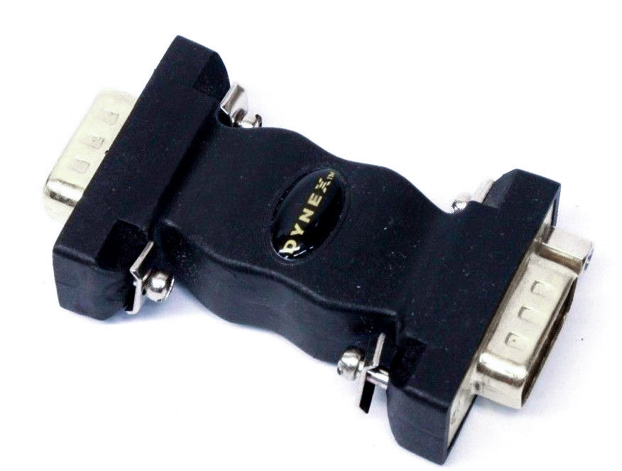Dynex DB9 9-Pin Male to 9-Pin Male Serial Gender Changer Converter Adapter