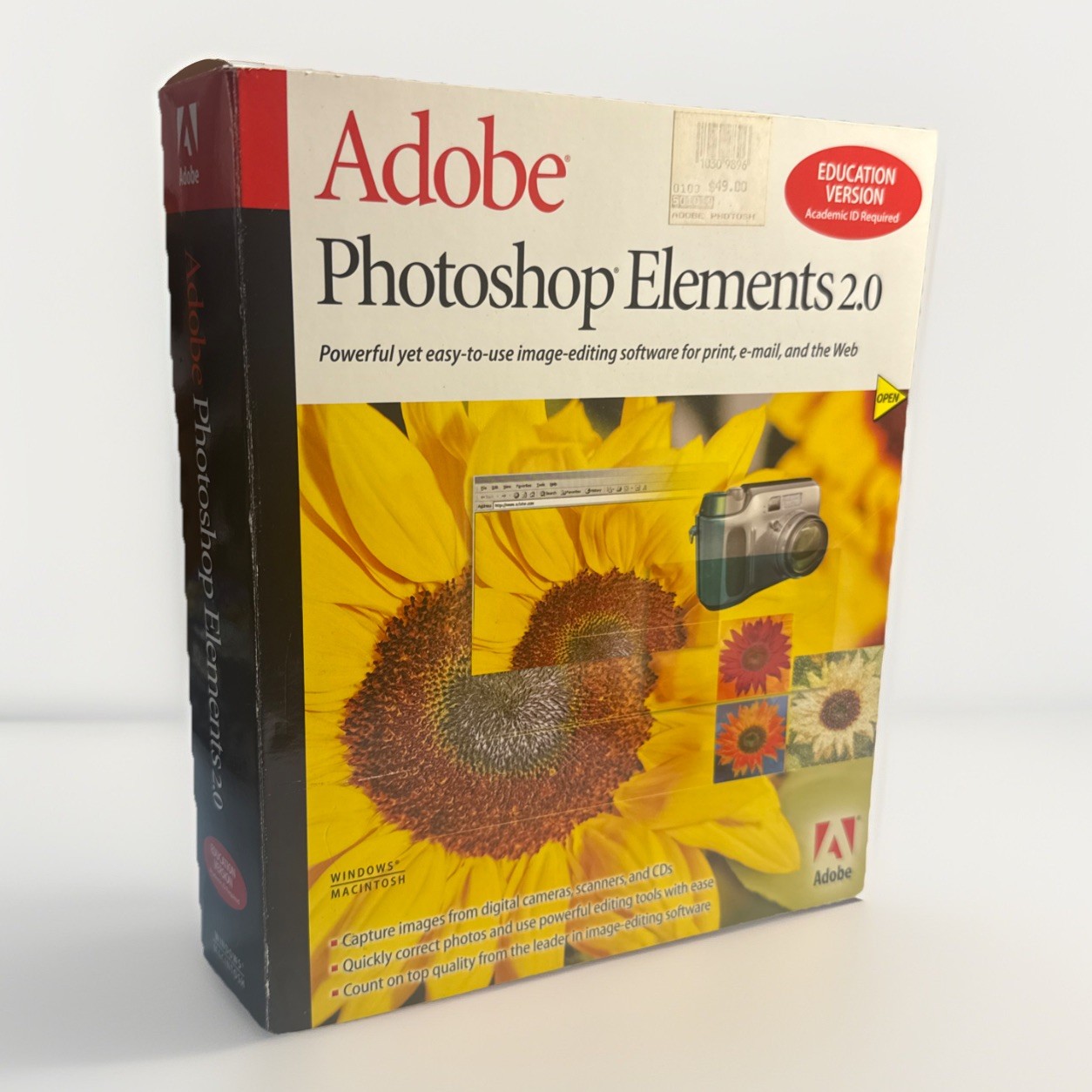 Ad0be Photoshop 5.5 for Windows - EDUCATION VERSION COMPLETE BOX SET