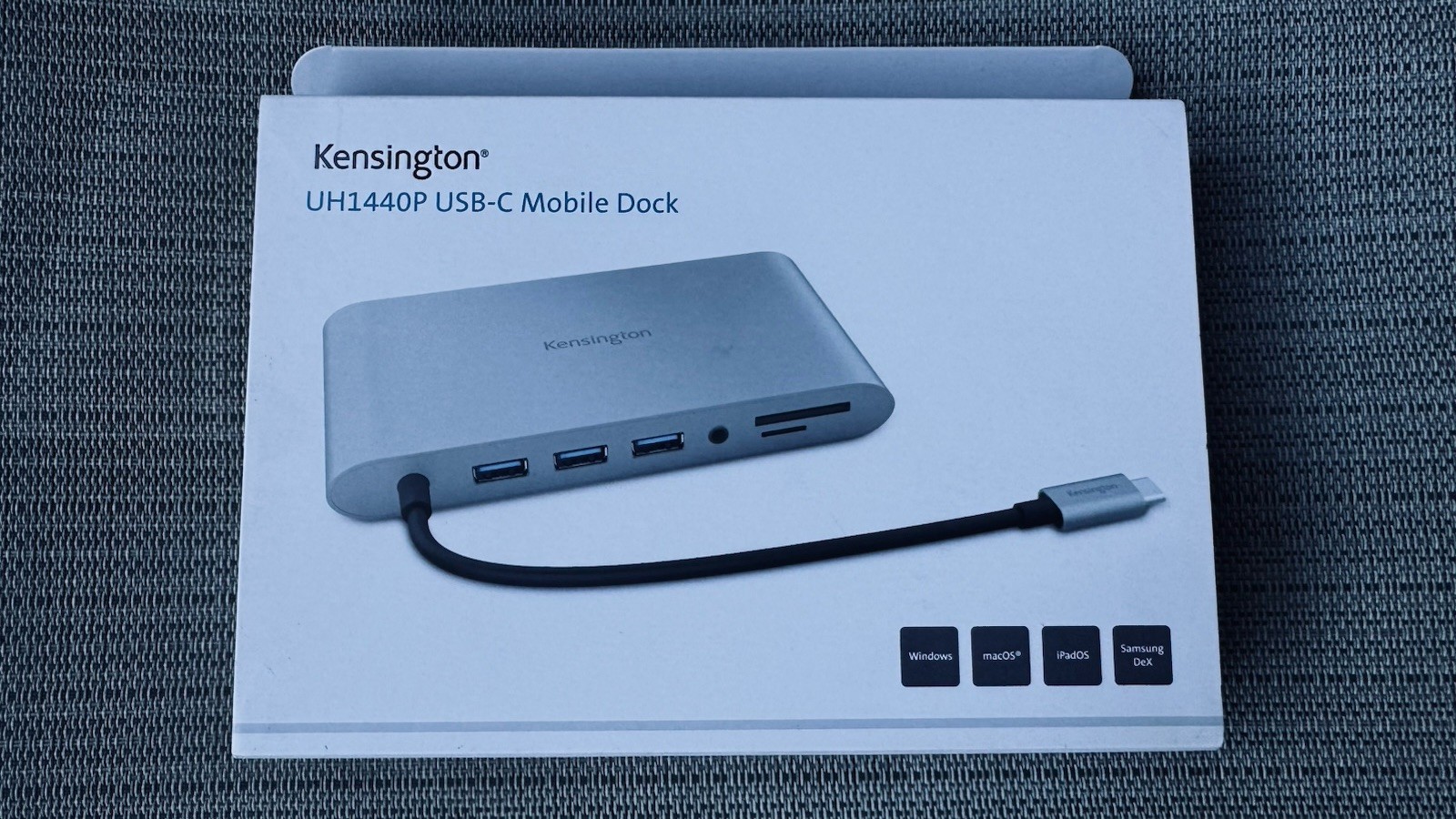 Kensington UH1440P USB-C 10-in-1 Driverless Mobile Laptop Dock, Universal, 3 USB