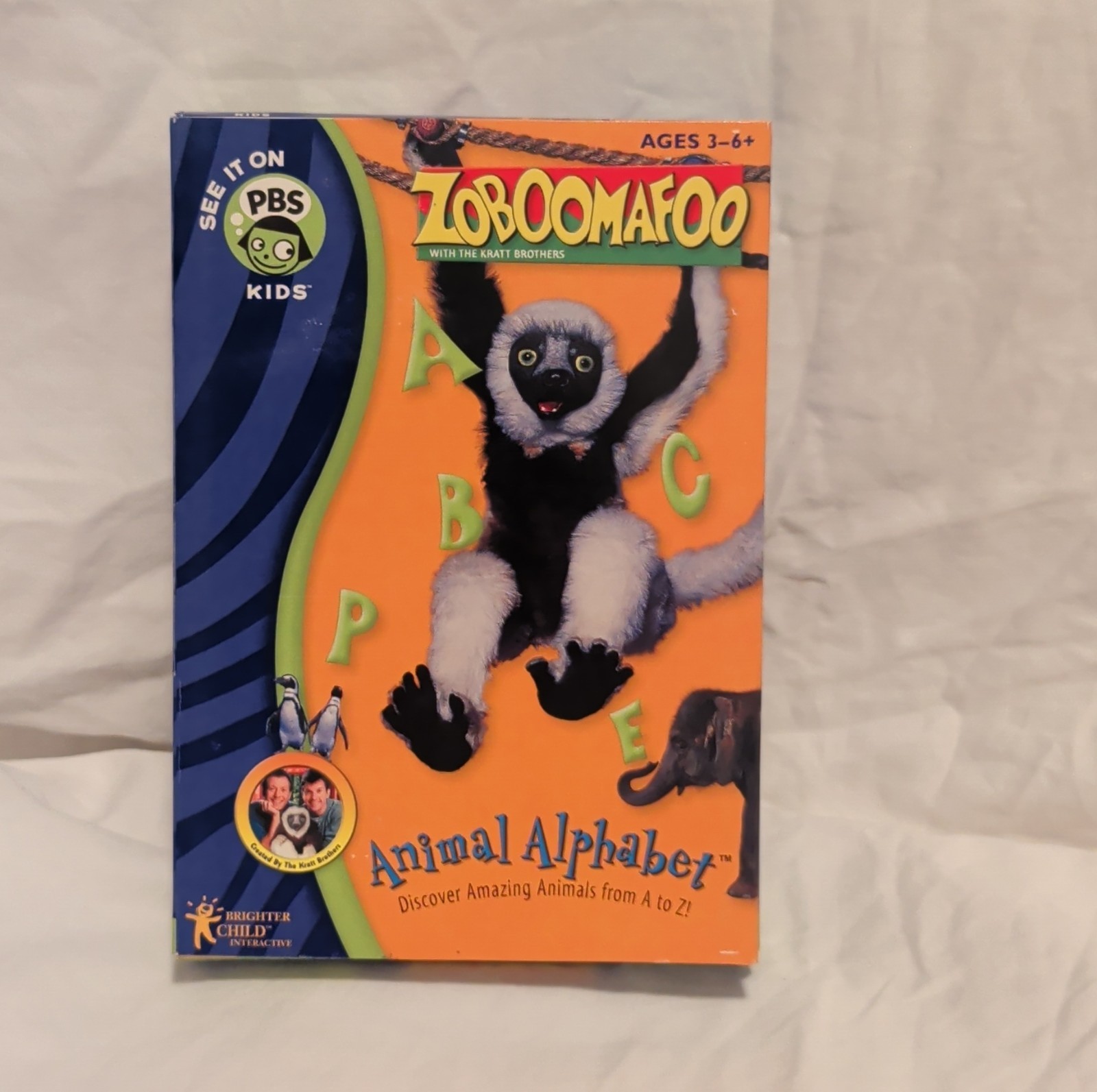 Zooboomafoo Animal Alphabet CD-ROM-UNOPENED BOX-