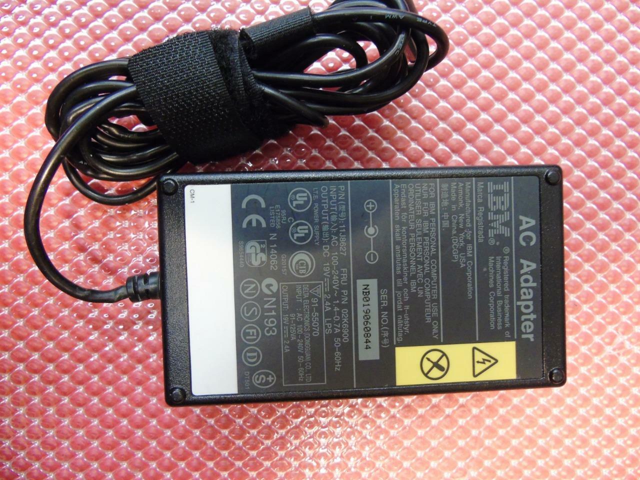 Genuine IBM IdeaPad  90W AC Adapter 02K6900 2K69000V 11J8627 19V 2.4A 100-240V