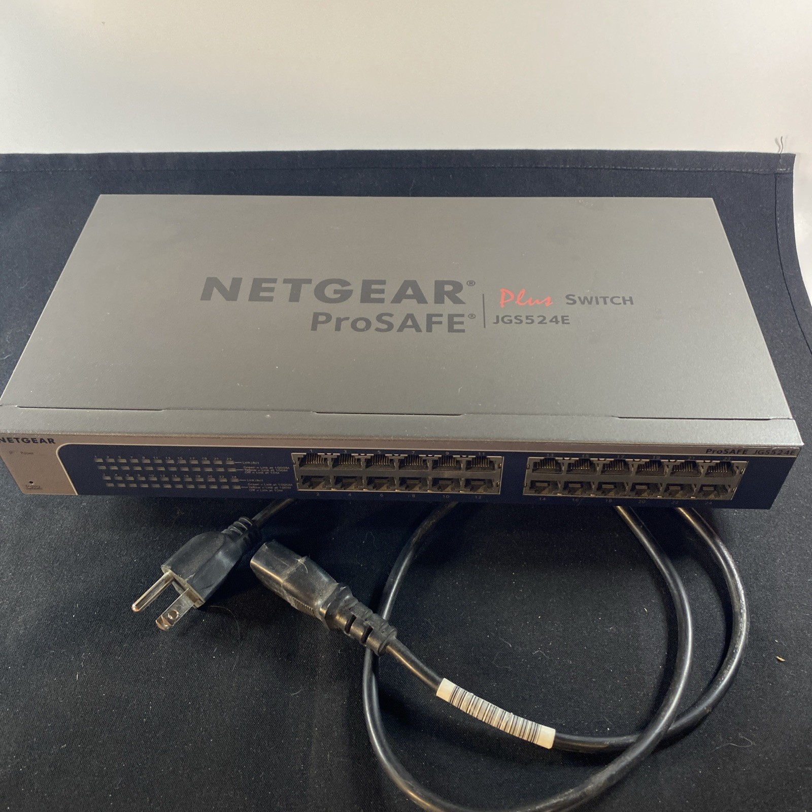 Netgear JGS524EV2 ProSAFE™ Plus 24-Port Gigabit Ethernet Switch