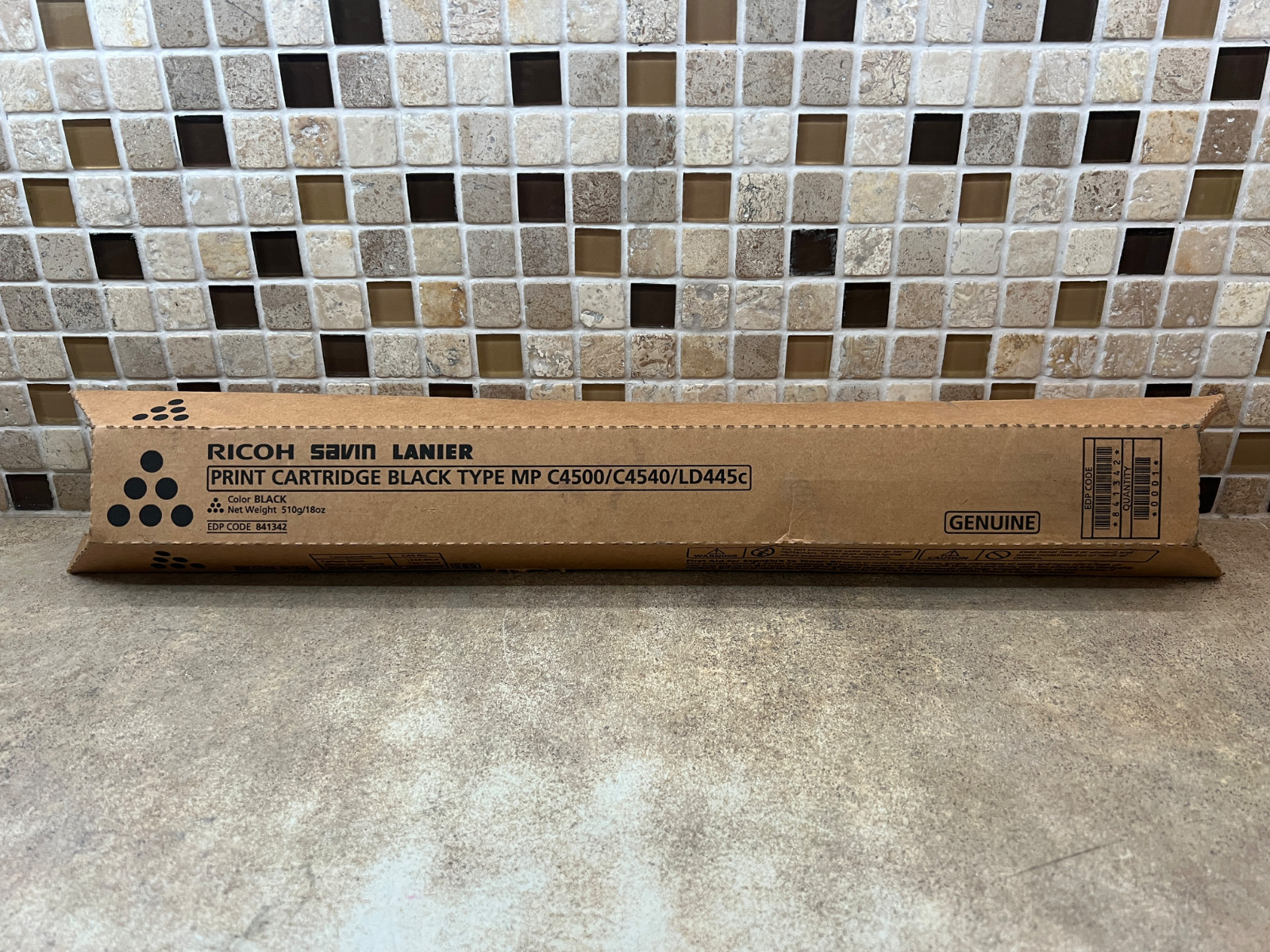 Genuine Ricoh Savin Lanier 841342 Black Toner Cartridge MP C4500/C4540/LD445c