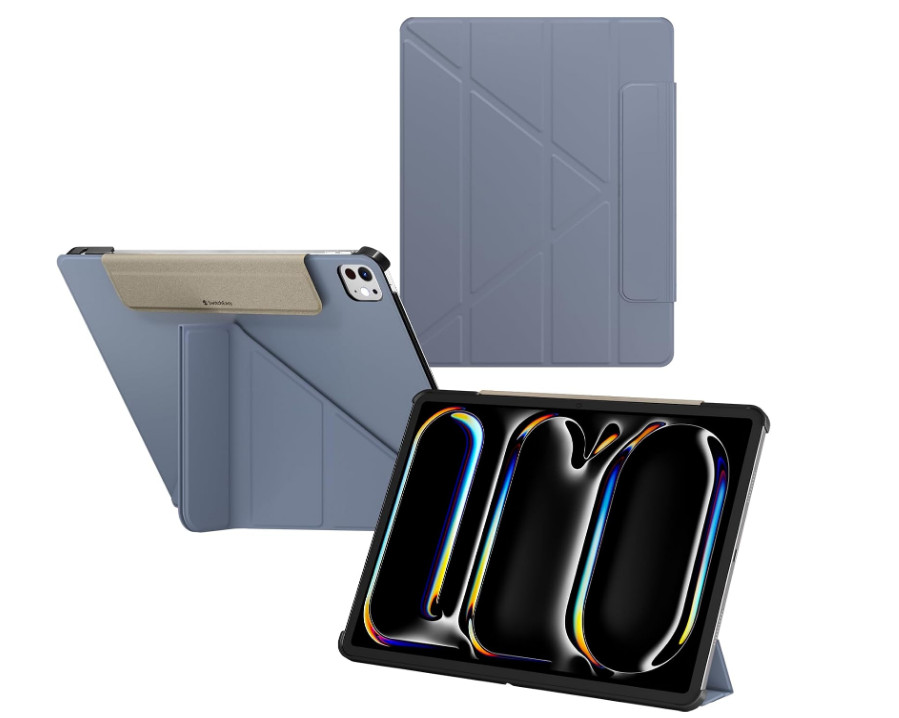 SwitchEasy Origami 2024 Case for iPad Pro 13“ with Pencil Holder- Protective Cas