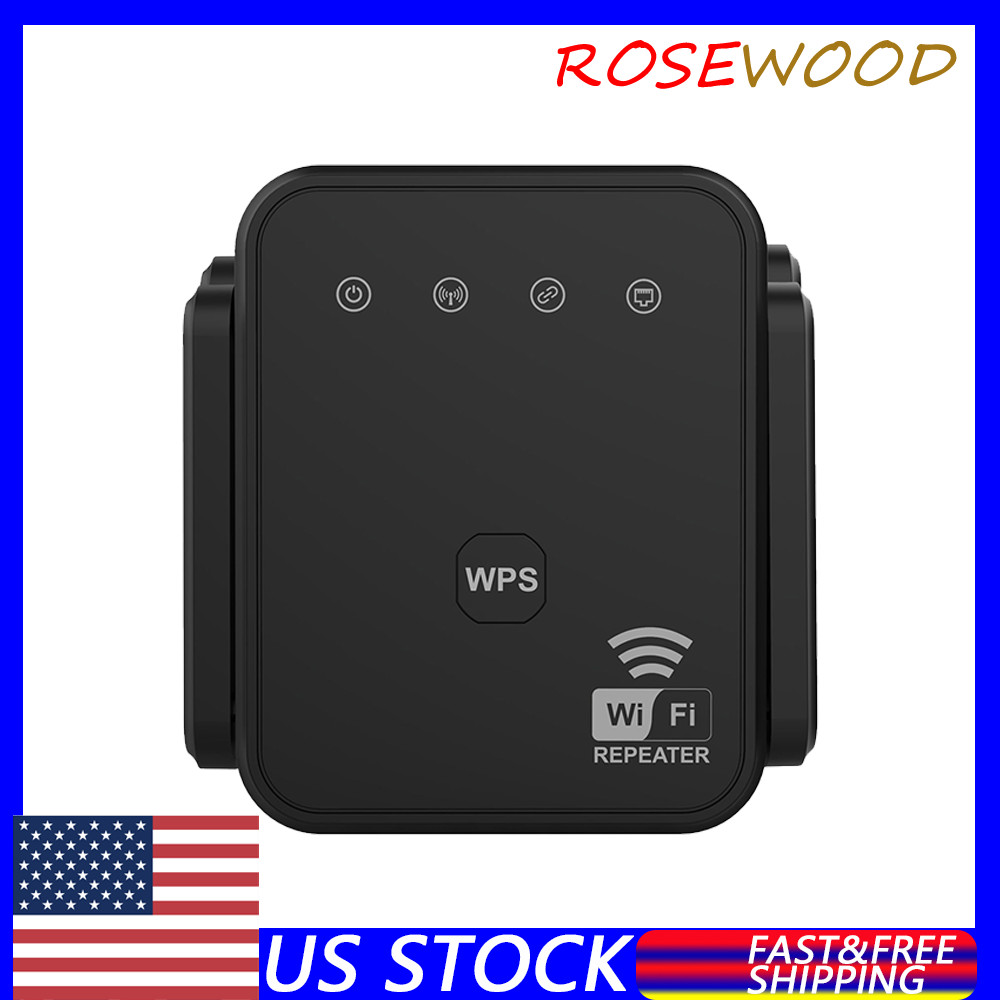 2026 New 300M WiFi Extender Repeater Amplifier 2.4GHz Signal Enhancer Booster