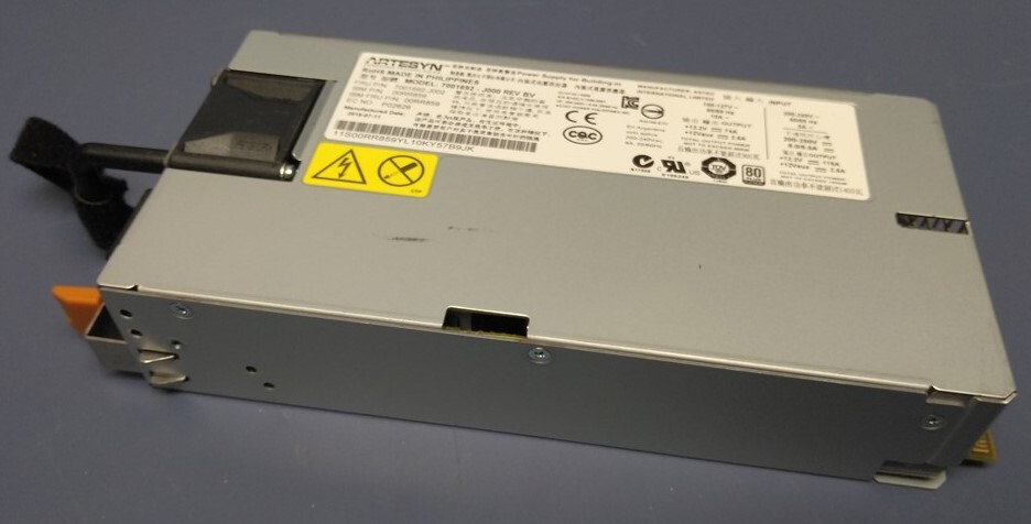 IBM Power Supply 00RR859 1400W AC 8286-41A Power S814 8284-22A S822 Servers 8z