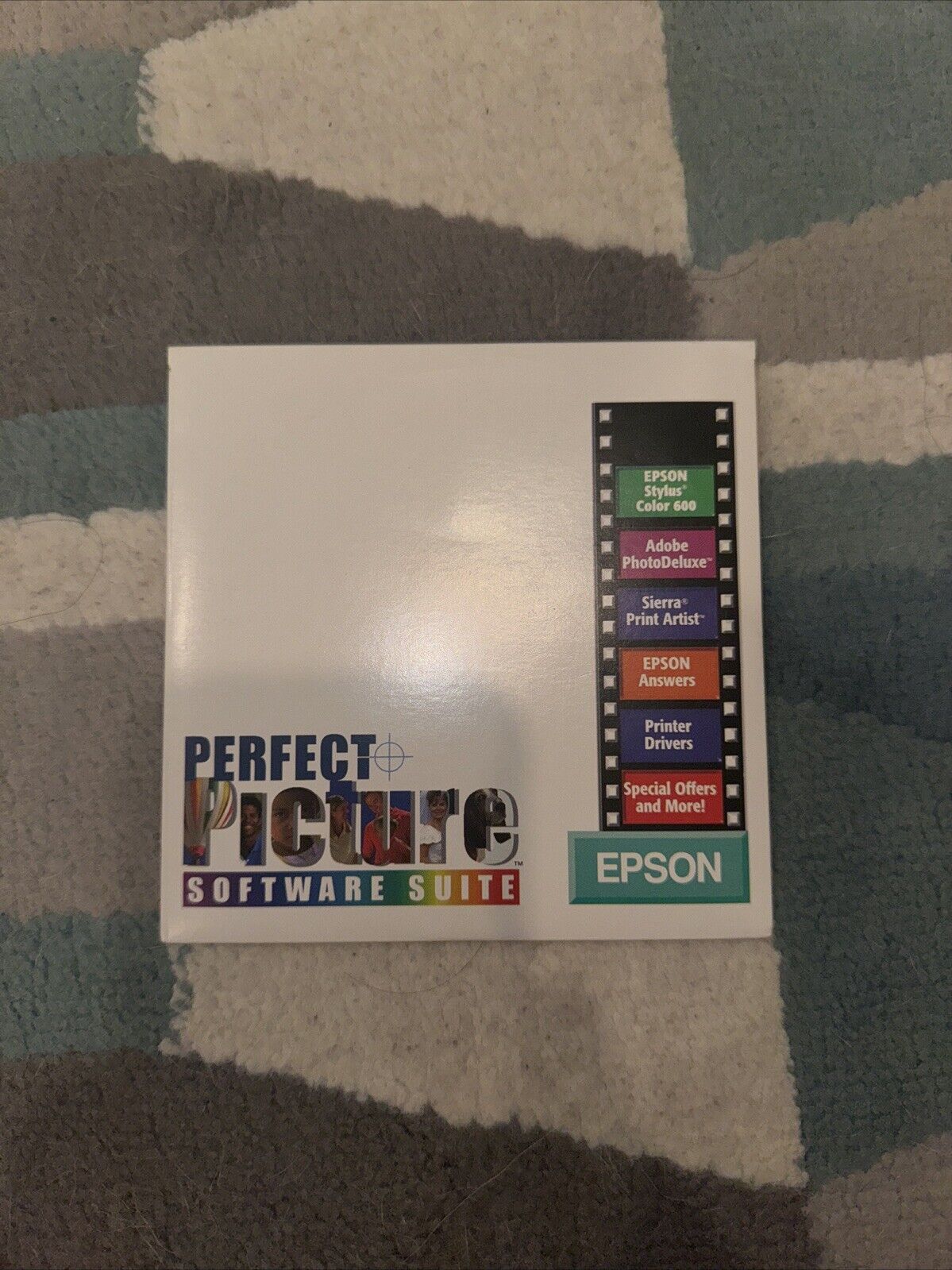 Epson Perfect Picture Stylus Color 600 by Epson ~ Win & Mac ~ 1997 ~ CD-ROM