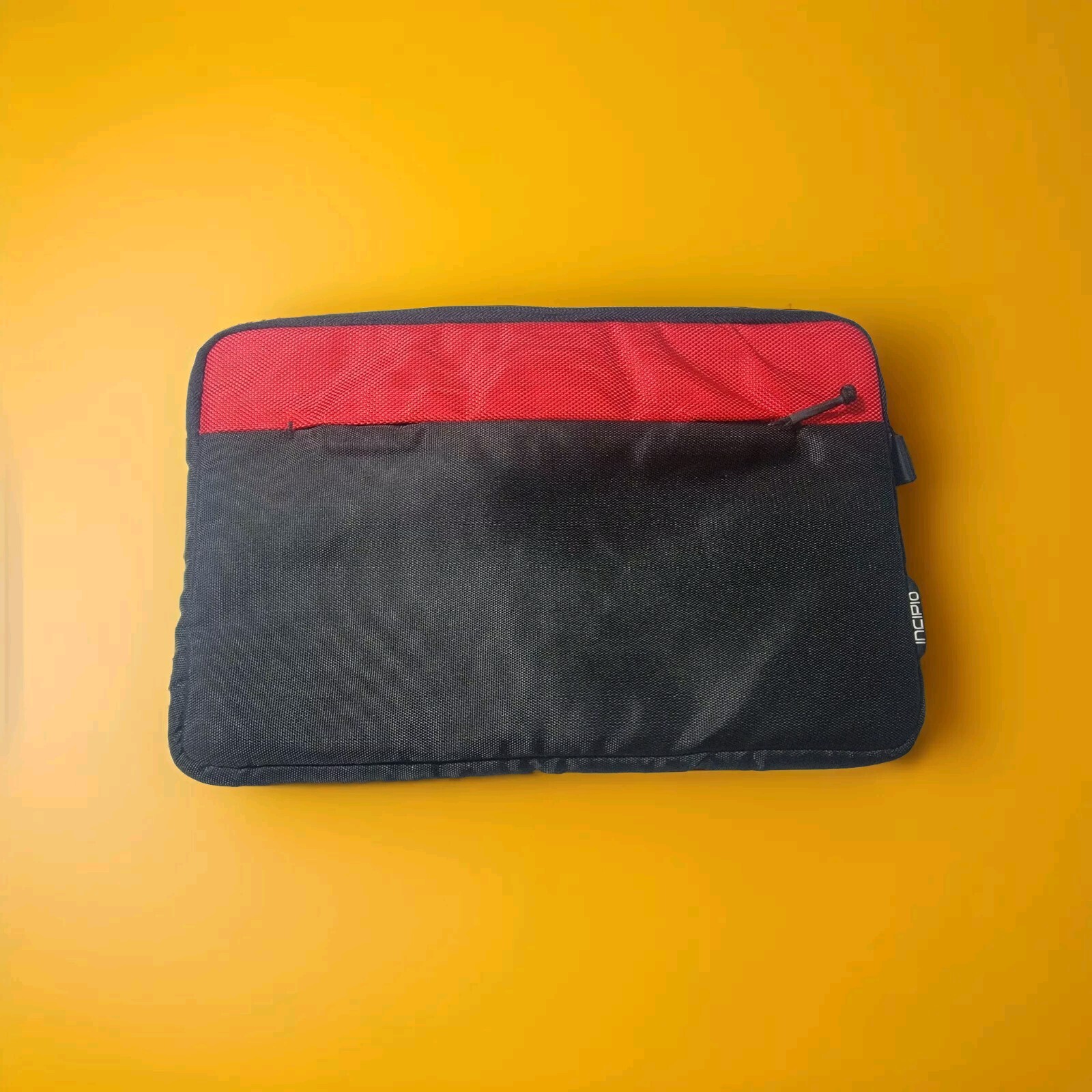 Incipio Padded Sleeve : For Small Table 11.5" x 7.5" With Side pocket :Black&Red