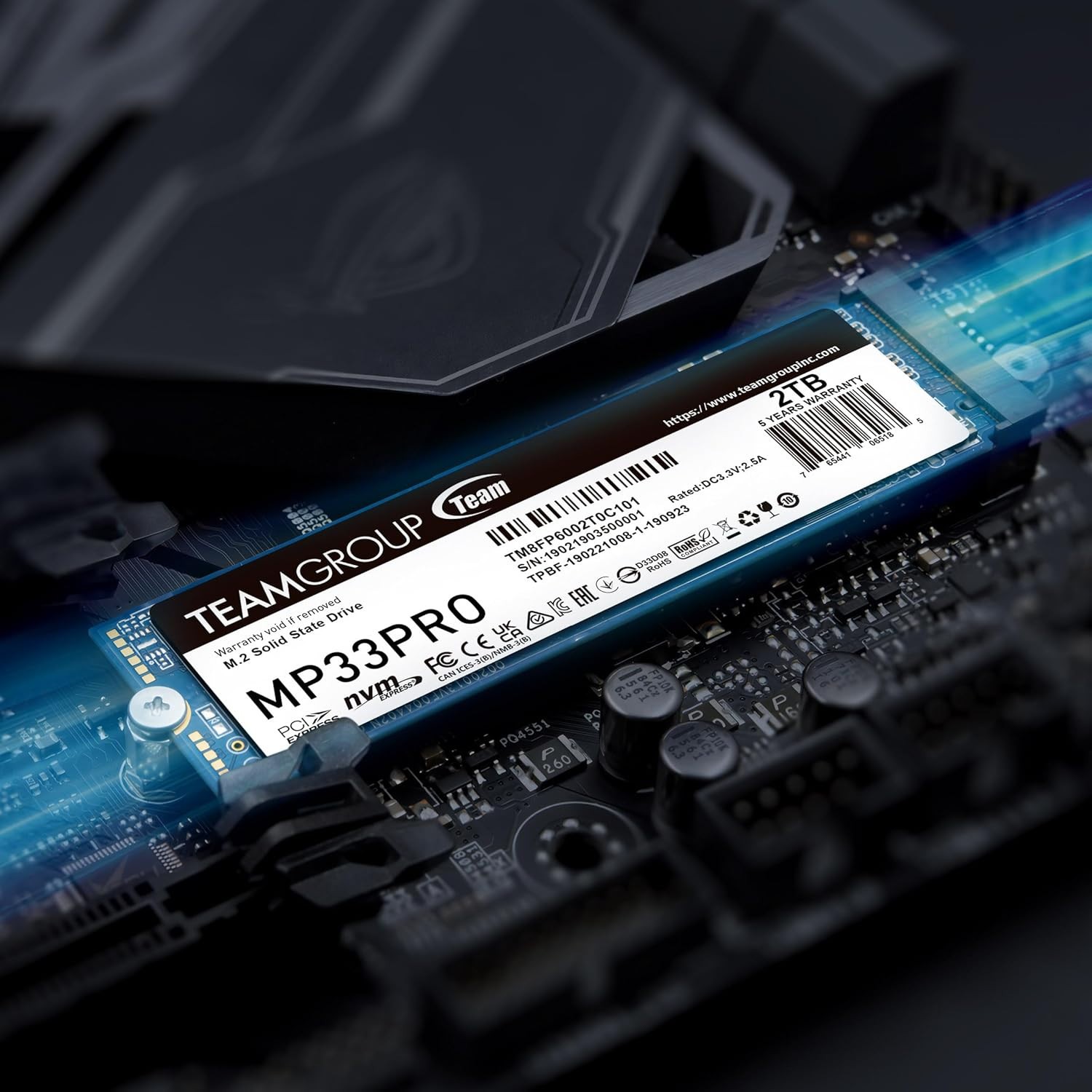 TEAM GROUP MP33 PRO PCIe 3.0 2280 M2 500GB LAPTOP DESKTOP 512GB NVME INTERNAL SSD