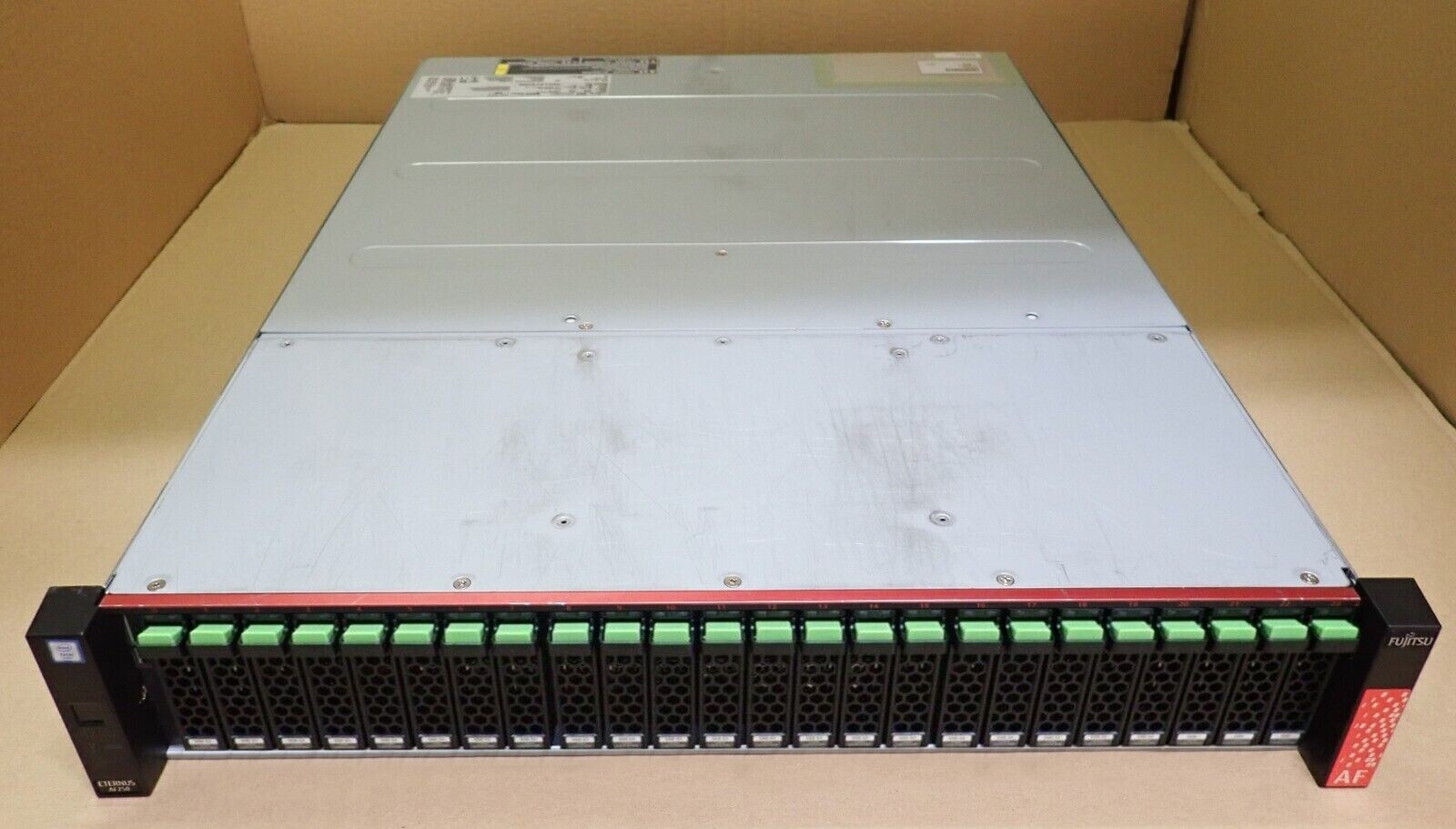 Fujitsu FTS:AF252XF010IN ETERNUS AF250 S2 Dual 16Gb FC Controller 24x 1.92TB SSD