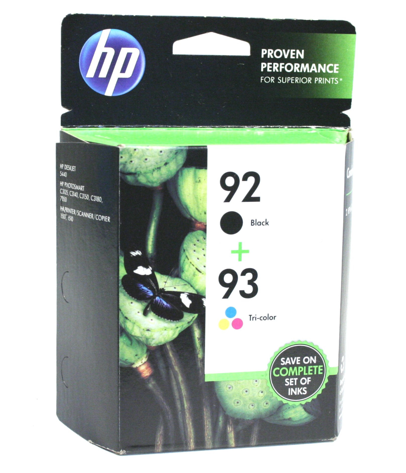 2PK Genuine HP 92 HP 93 Ink Cartridge for Deskjet 5420 5440 D4145 EXP DATE