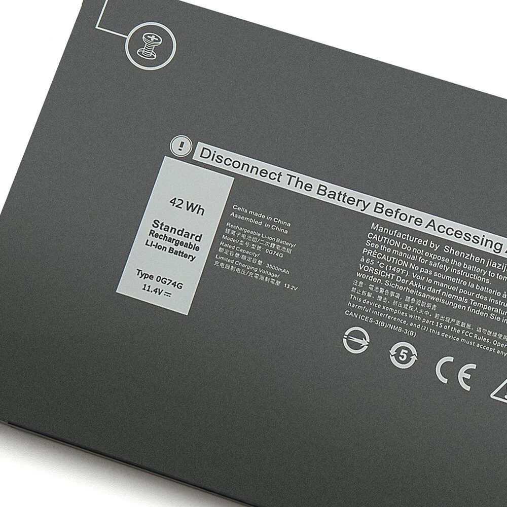 OG74G 0G74G 42WH Battery For Dell Latitude 5300 5310 7300 7400 P97G P96G P99G