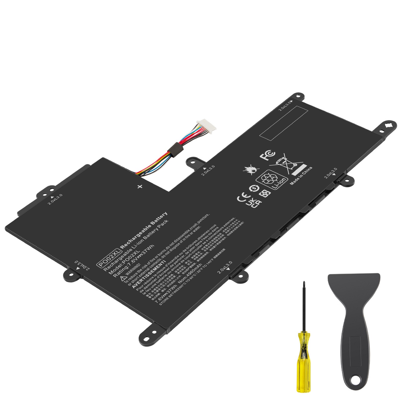 ✅LOT PO02XL Battery For HP Stream Pro 824560-005 824536-850 HSTNN-DB7G 11-R 11-Y