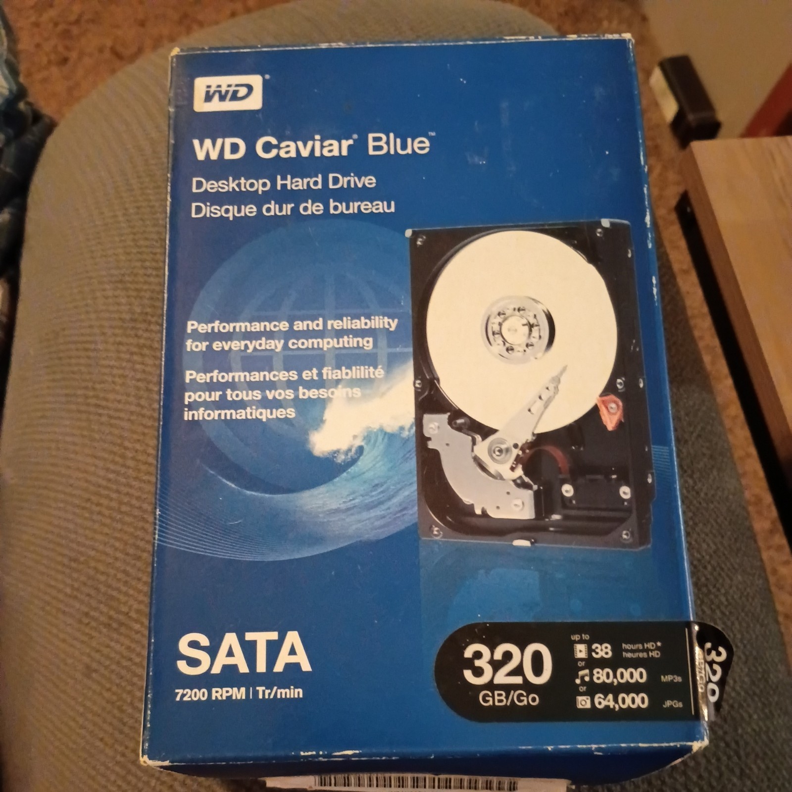 Western Digital WD3200JBRTL Caviar Blue 320GB 3.5" EIDE Hard Drive *New/Open Box
