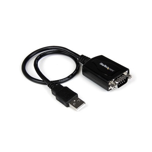 StarTech ICUSB232PRO 1 ft USB to RS232 DB9 Adapter Cable With COM Retention